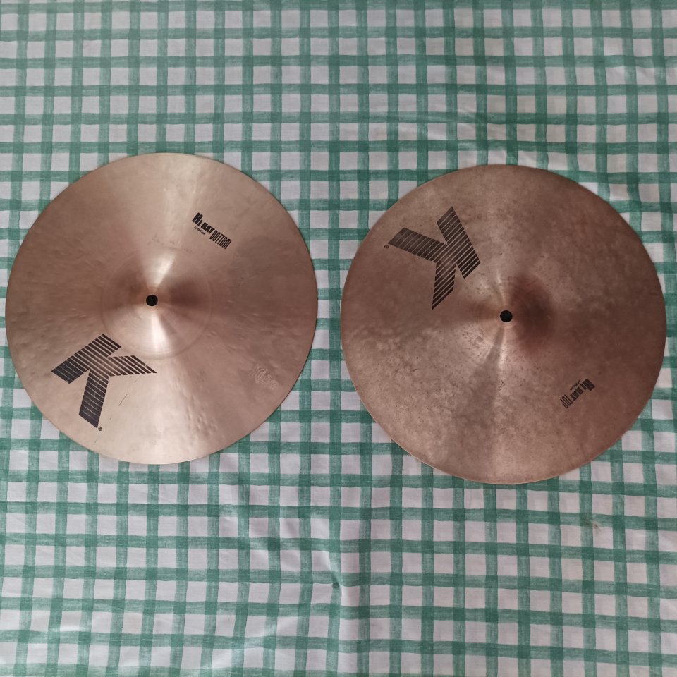 Zildjian serie K hi hat 14" de segunda mano · Madrid · 300 €