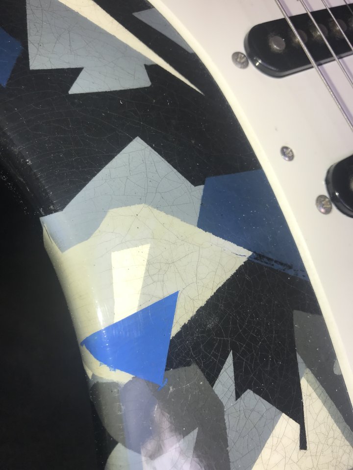 Ibanez RX Series 1994 Duncan Designed – Urban Camo Nitro Relic