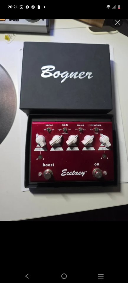 Overdrive BOGNER ECSTASY RED
