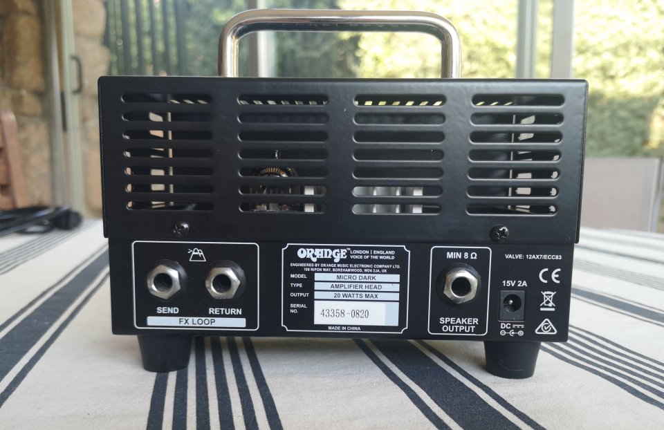 Orange Micro Dark cabezal amplificador de segunda mano · Foto 2 de 4 · Madrid · 125 €