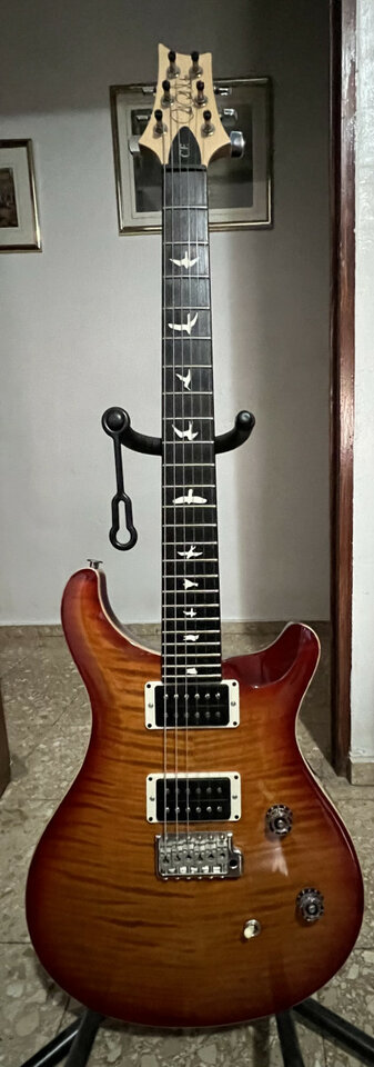 PRS CE 24 Dark Cherry Sunburst.