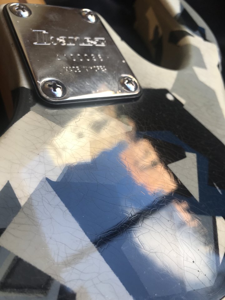 Ibanez RX Series 1994 Duncan Designed – Urban Camo Nitro Relic