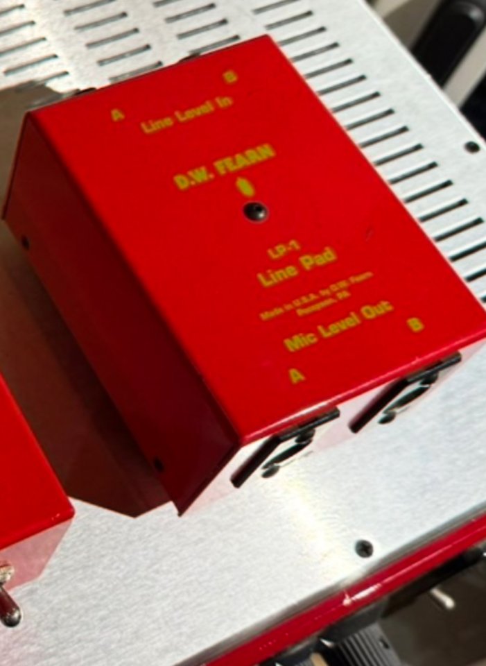 D.W. Fearn VT-2 + Regalo Line Pad DW Fearn