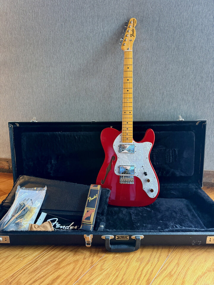 Fender Telecaster American vintage '72 Apple Candy Red 2011, Rebajada!