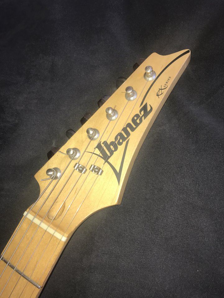 Ibanez RX Series 1994 Duncan Designed – Urban Camo Nitro Relic