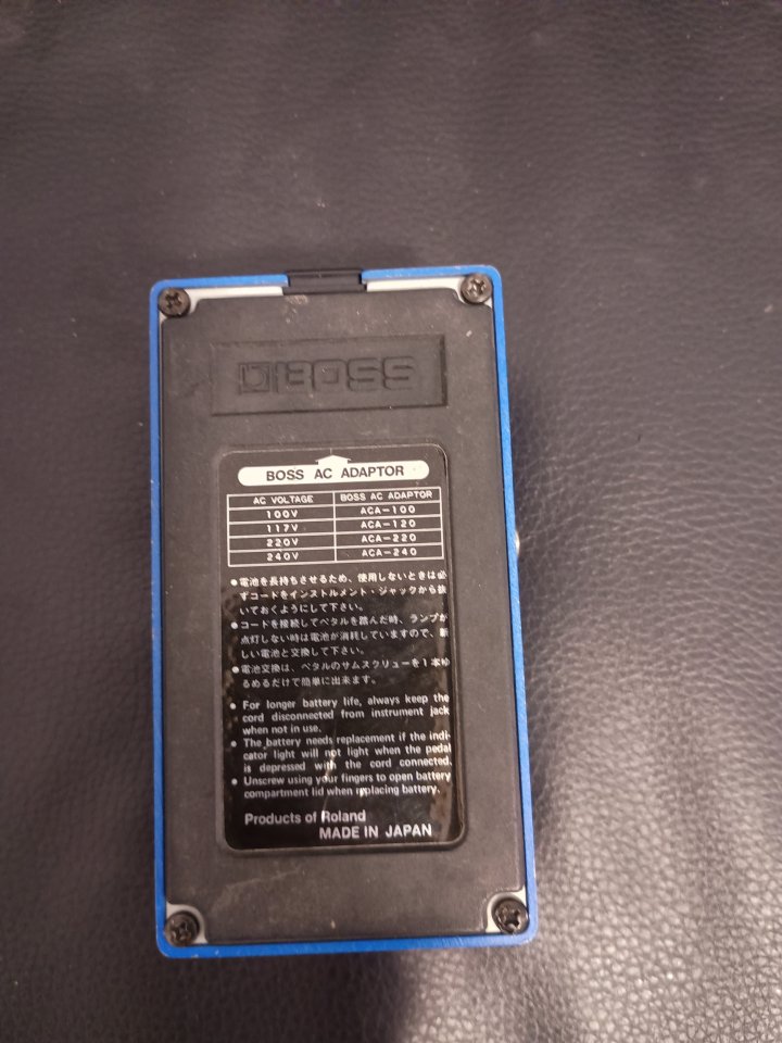 Pedal Boss CS-2 Compression Sustainer vintage de segunda mano · Foto 3 de 6 · Málaga · 160 €