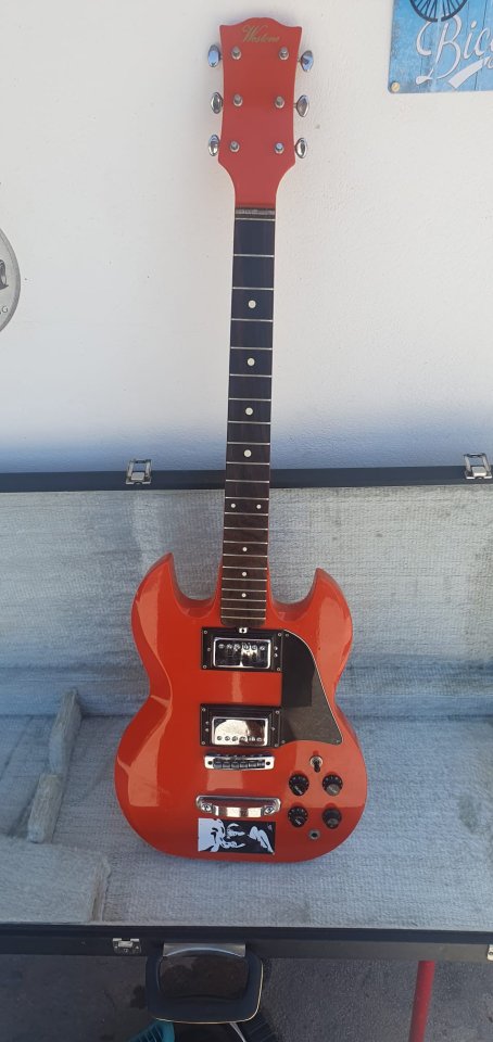 Guitarra eléctrica Westone de la década de 1970 de segunda mano · Foto 2 de 10 · Alicante · 200 €