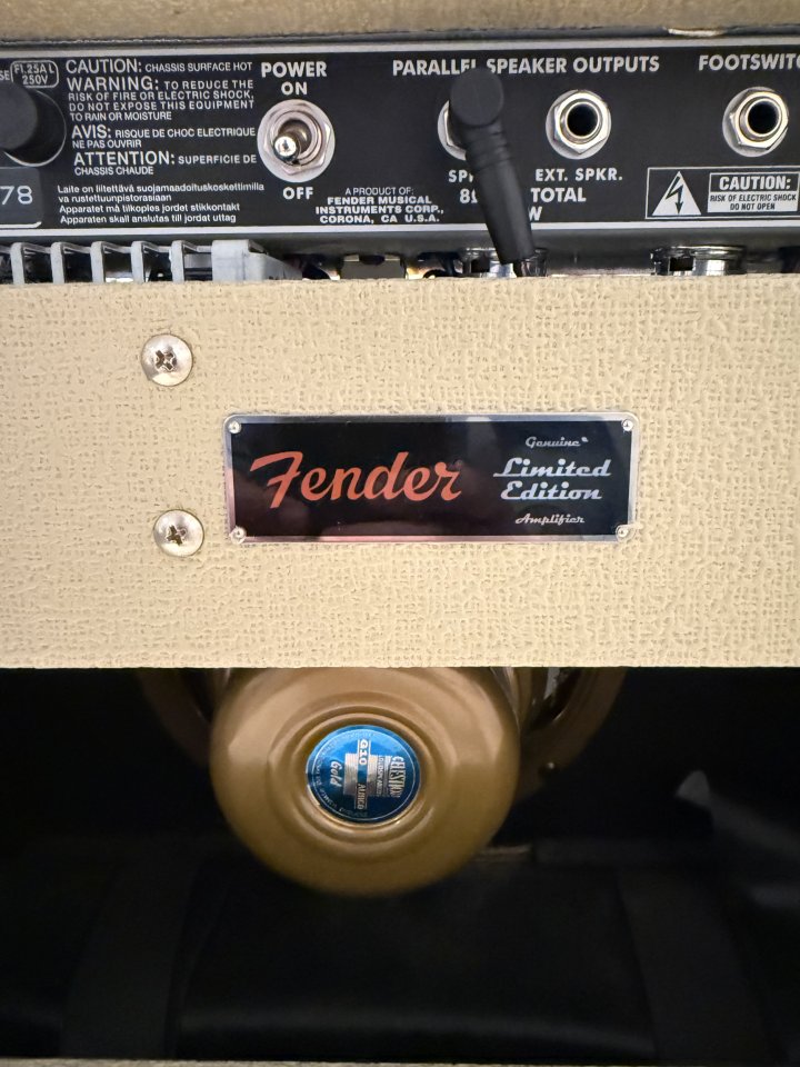 Fender Princeton Reverb Limited edition