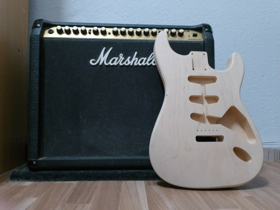 Cuerpo goldo estratocaster