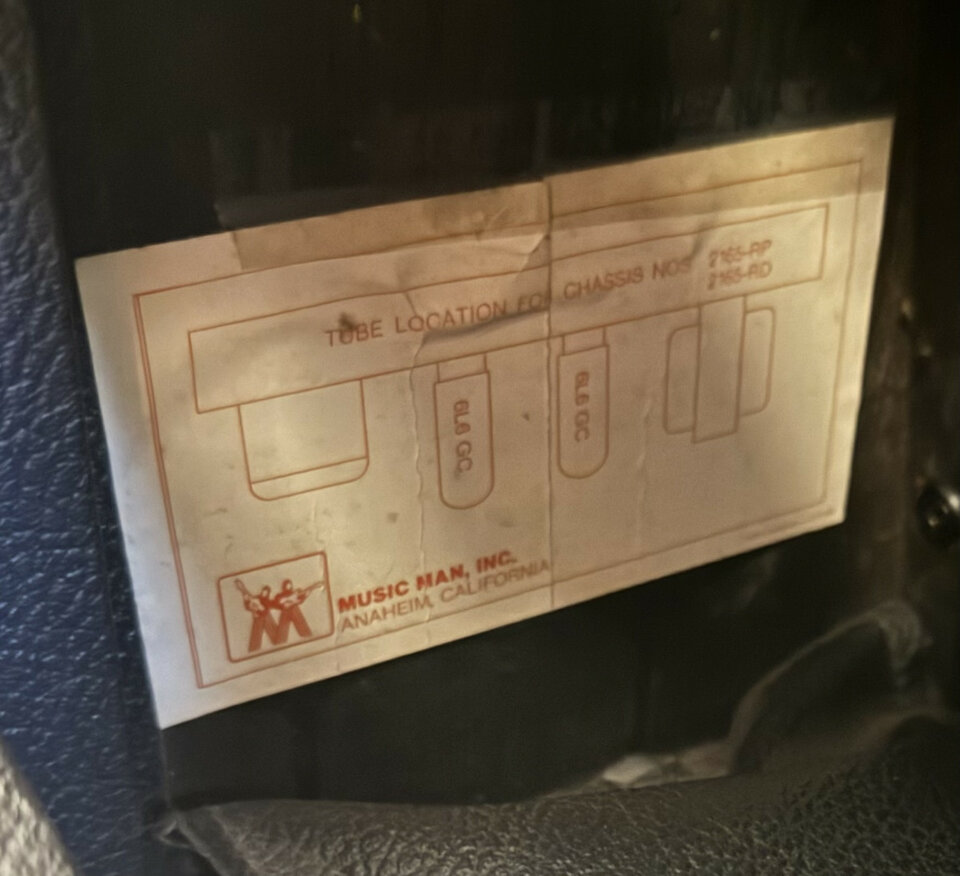 MUSIC MAN RP-112 Sixty Five (1976)[[AHORA REBAJADO]]