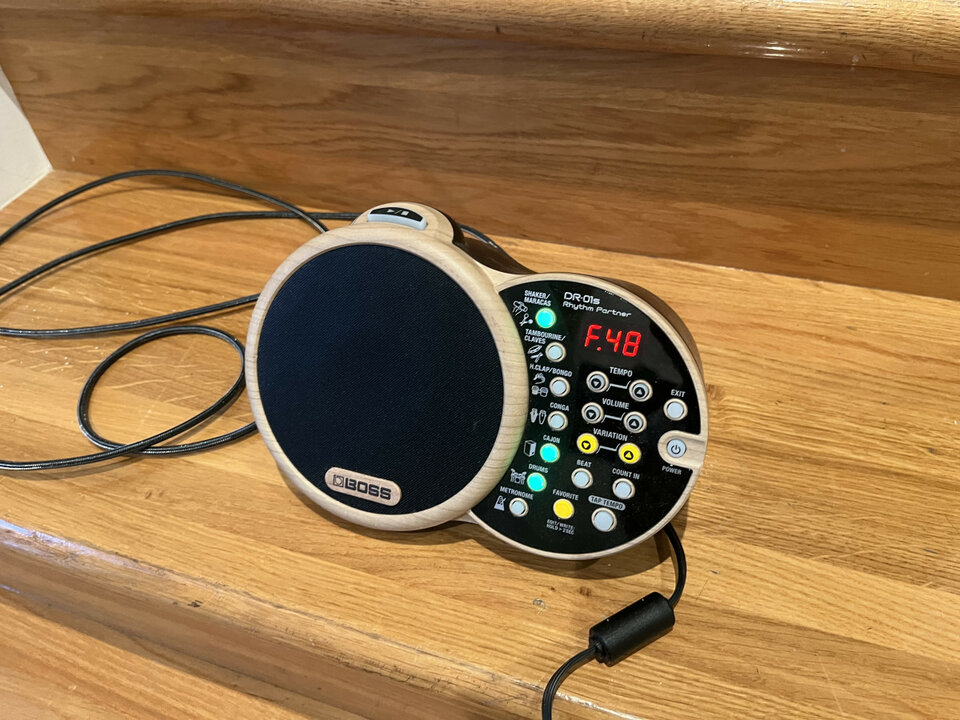 Percusionista virtual, ritmos BOSS DR-01s