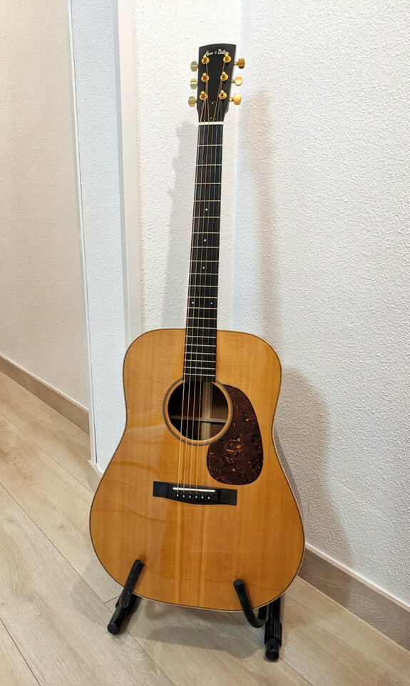 Huss & Dalton DM dreadnought usa luthier