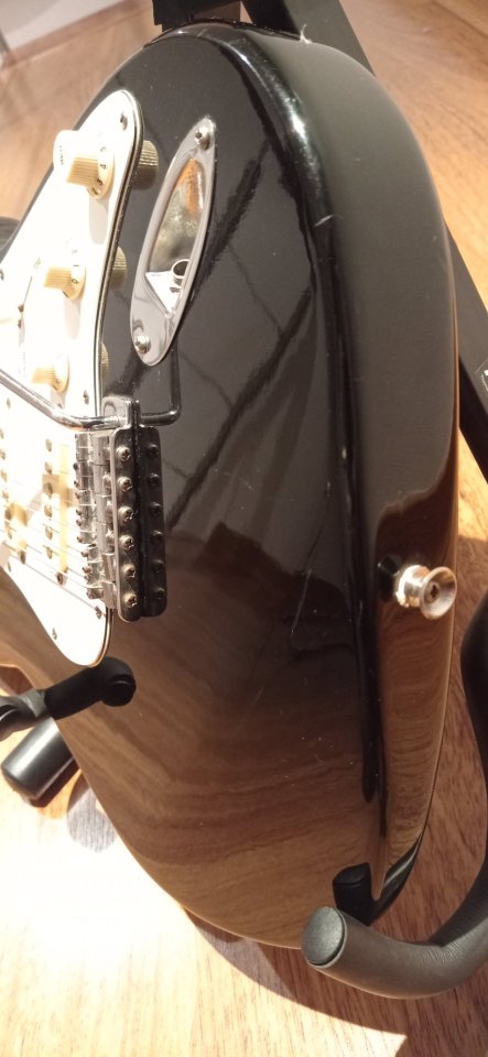 Guitarra eléctrica Squier Stratocaster Corea 1989 de segunda mano · Foto 7 de 9 · Cuenca · 200 €