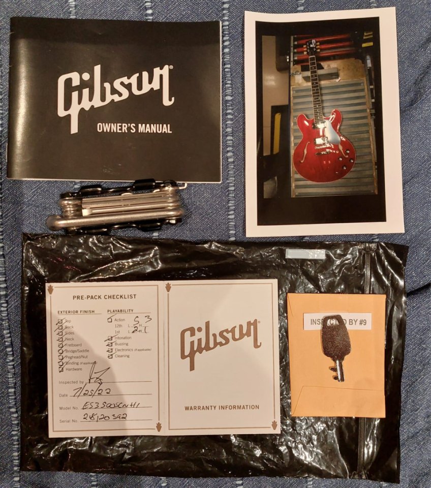GIBSON ES-335 Sixties 60's Cherry de segunda mano · Foto 10 de 10 · Madrid · 2550 €