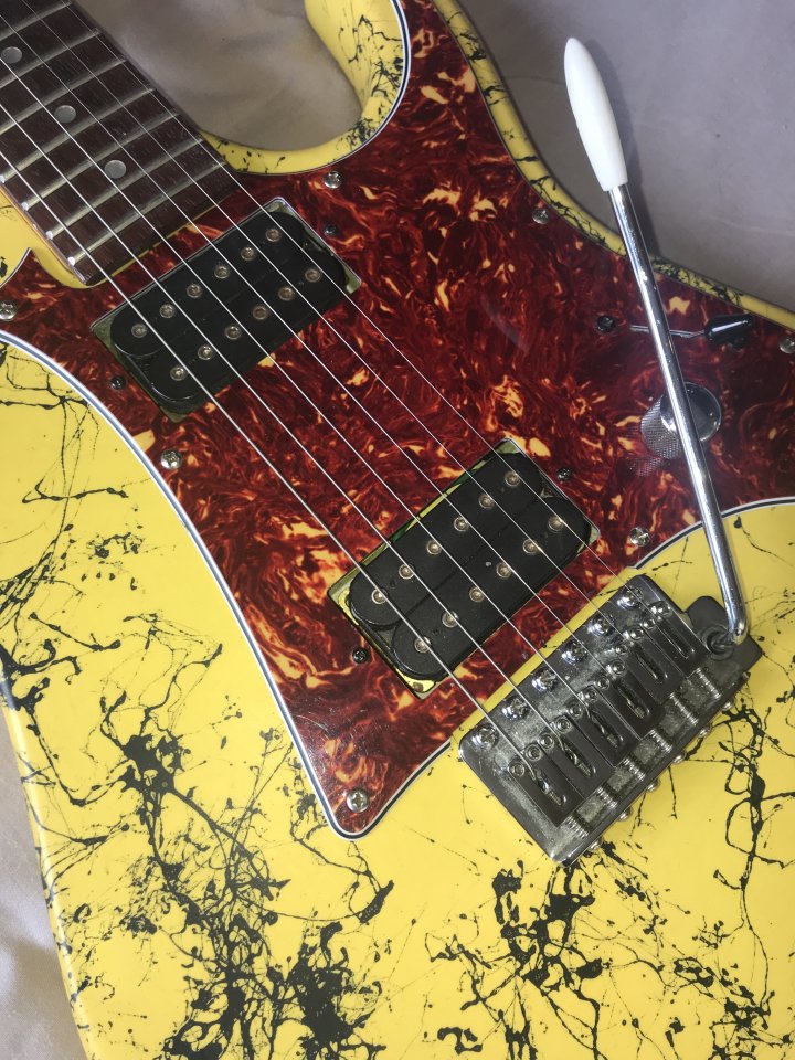 Ibanez GIO custom paint // Tortoise Pickguard // Ibanez Quantum pickups