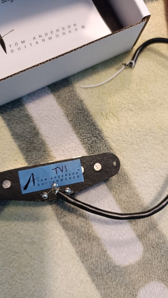 Set Pastilla Telecaster Tom Anderson de segunda mano · Foto 3 de 4 · Barcelona · 200 €