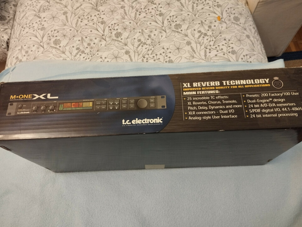 Procesador de efectos Reverberador TC Electronic