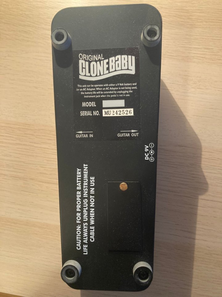 Pedal wha wha Original Clonebaby