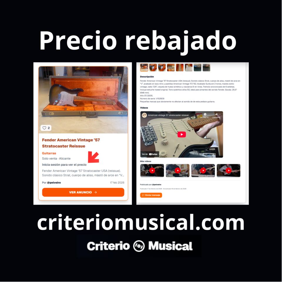 Fender American Vintage ’57 Stratocaster Reissue