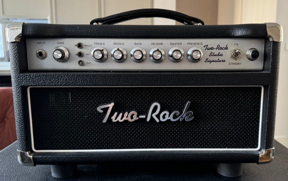 TWO ROCK STUDIO SIGNATURE HEAD +  TWO-ROCK 2x12 BLACK  BRONCO