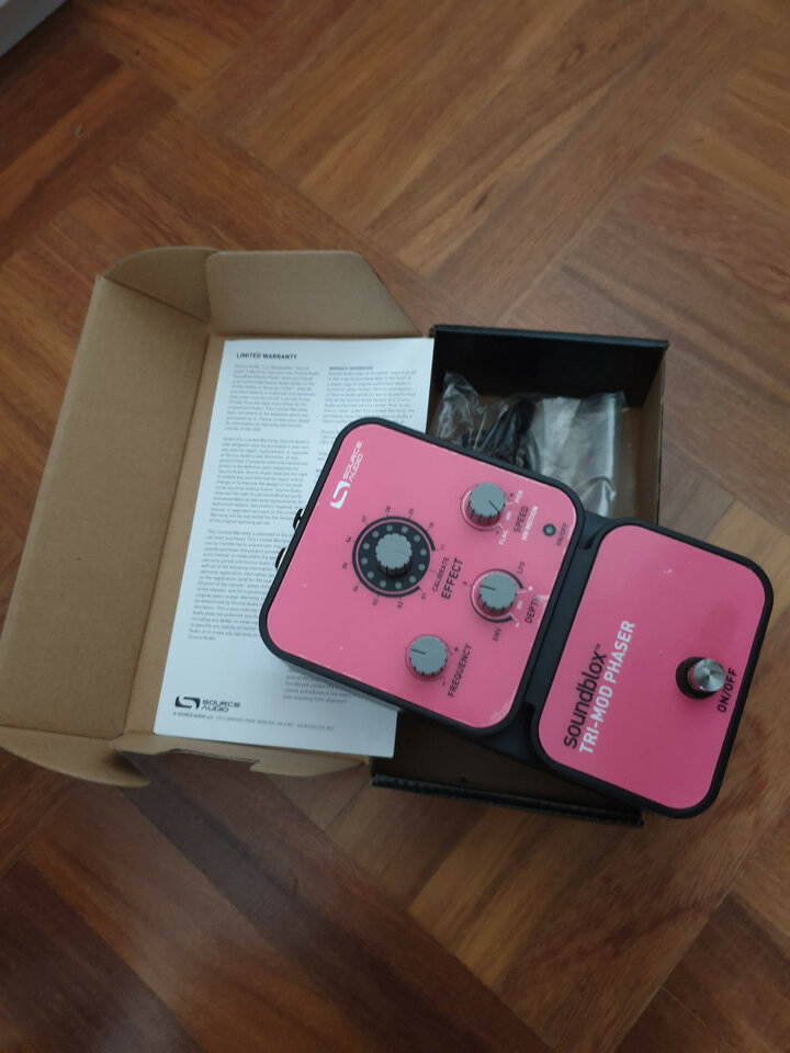 Pedal phaser source audio tri-mod