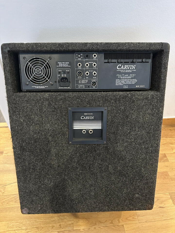 Amplificador de bajo carvin pro bass 300 EEUU