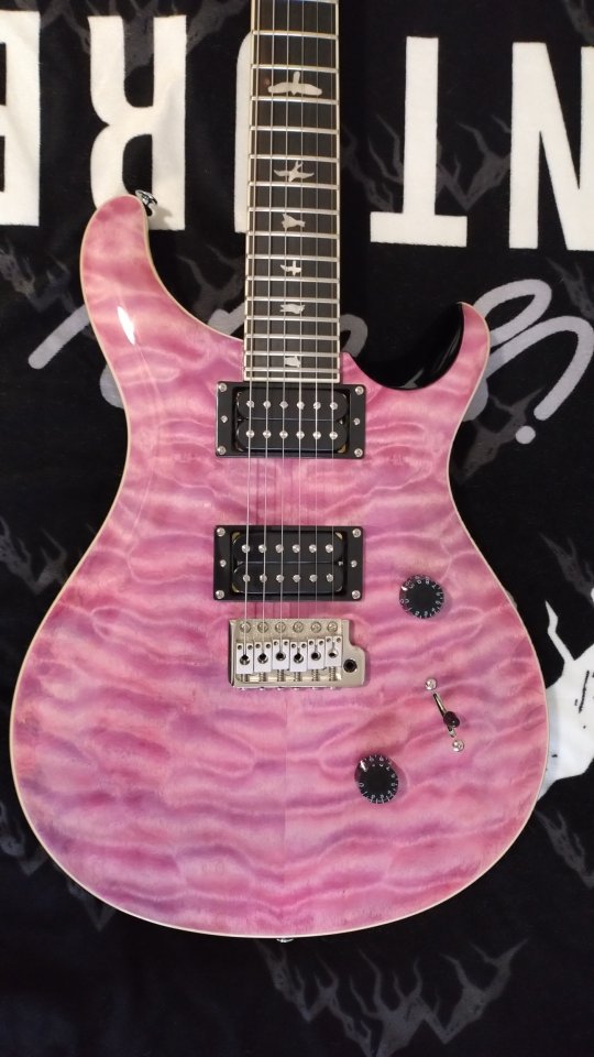 (O vendo) PRS SE Custom 24 Quilt Violet (Indonesia, 2023)