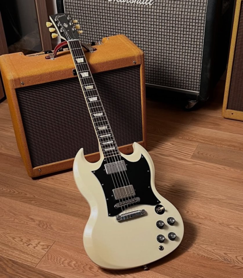 Gibson SG Standard White de segunda mano · Cádiz