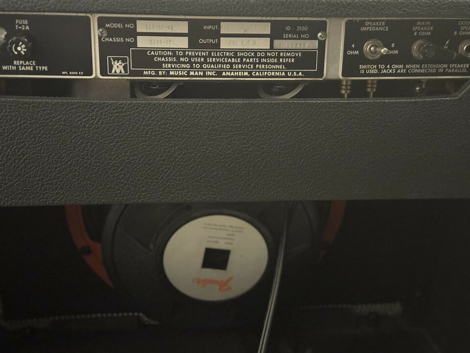 MUSIC MAN RP-112 Sixty Five (1976)[[AHORA REBAJADO]]