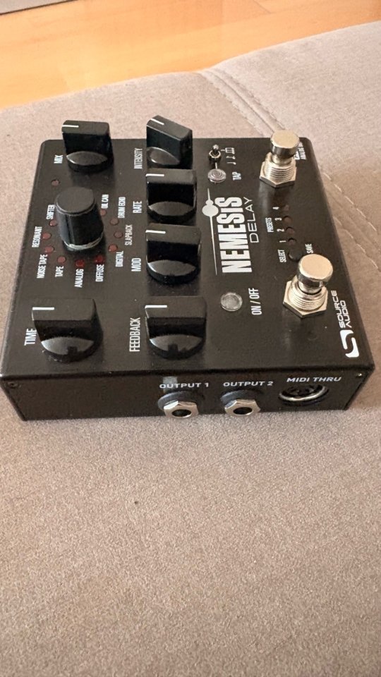 Pedal Source Audio Nemesio Delay ADT