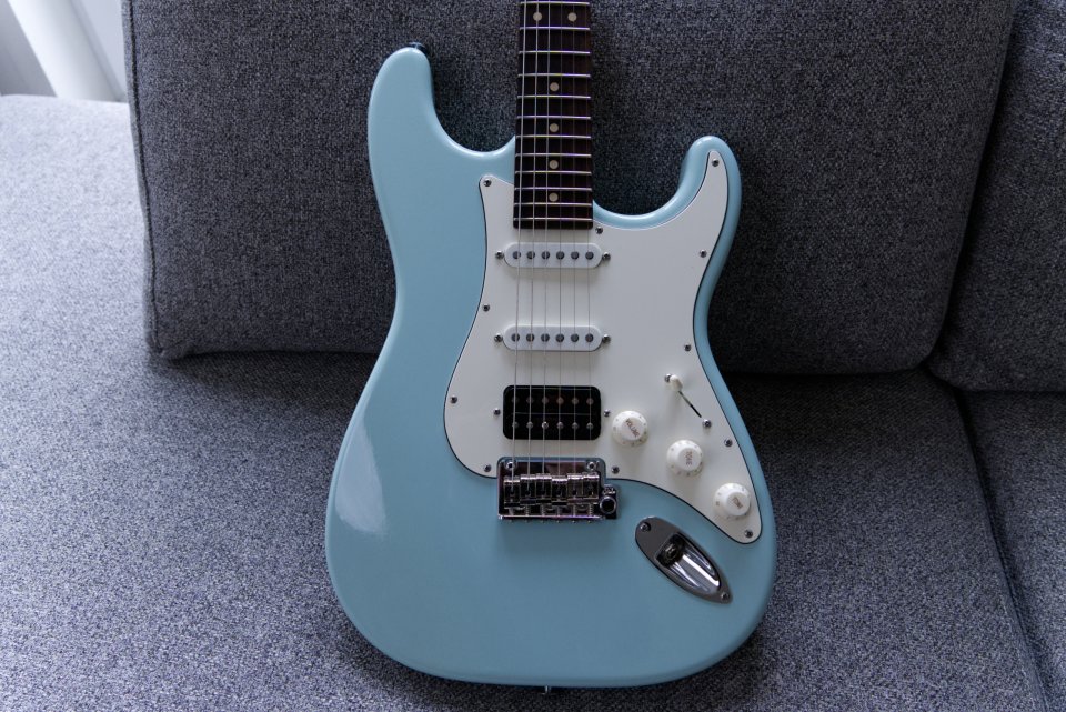 Suhr Classic S Antique (2025) Sonic Blue RW HSS