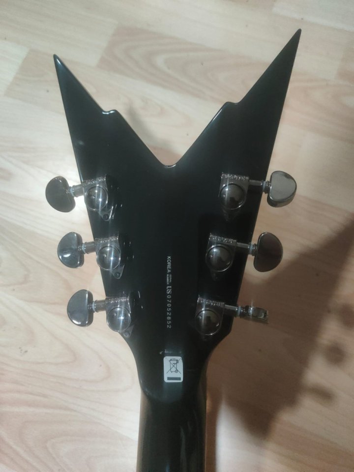 Dean razorback explosión seymour duncan blackout (regalo sh13 dimebucker)