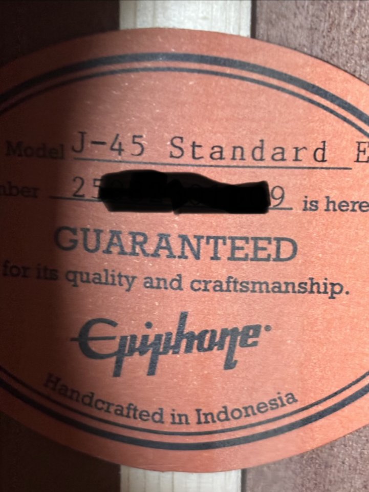 Epiphone J 45 Standard de segunda mano · Foto 4 de 7 · Madrid · 580 €