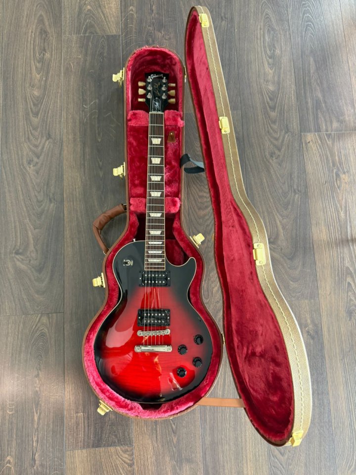 Gibson Les Paul Slash 2023 - Vermillon burst