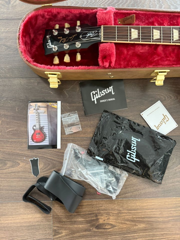 Gibson Les Paul Slash 2023 - Vermillon burst