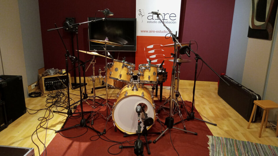 Grabación fin de semana para grupos de rock