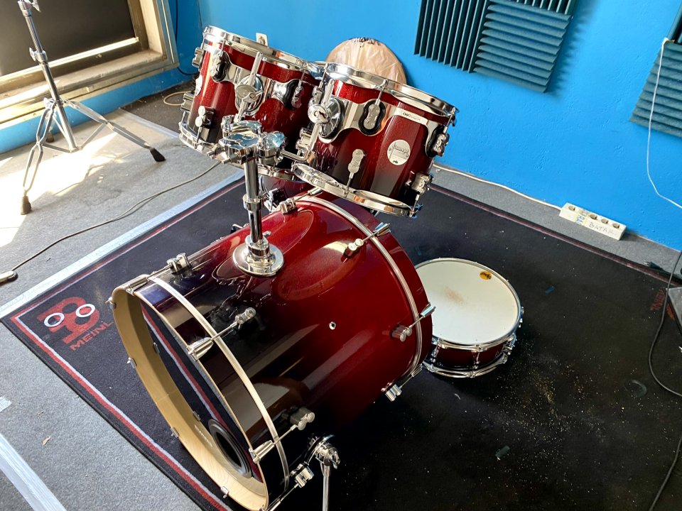 Batería DW PDP CM5 Red Black