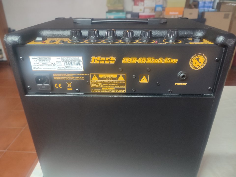 Markbass CMB 101 black line