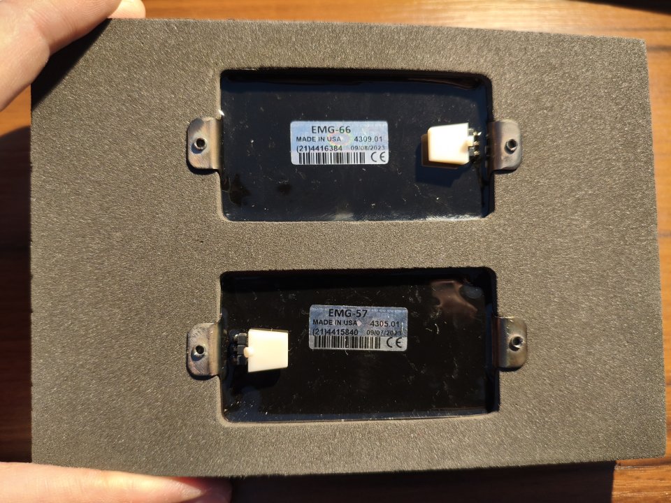 Set EMG 57/66 Black Chrome