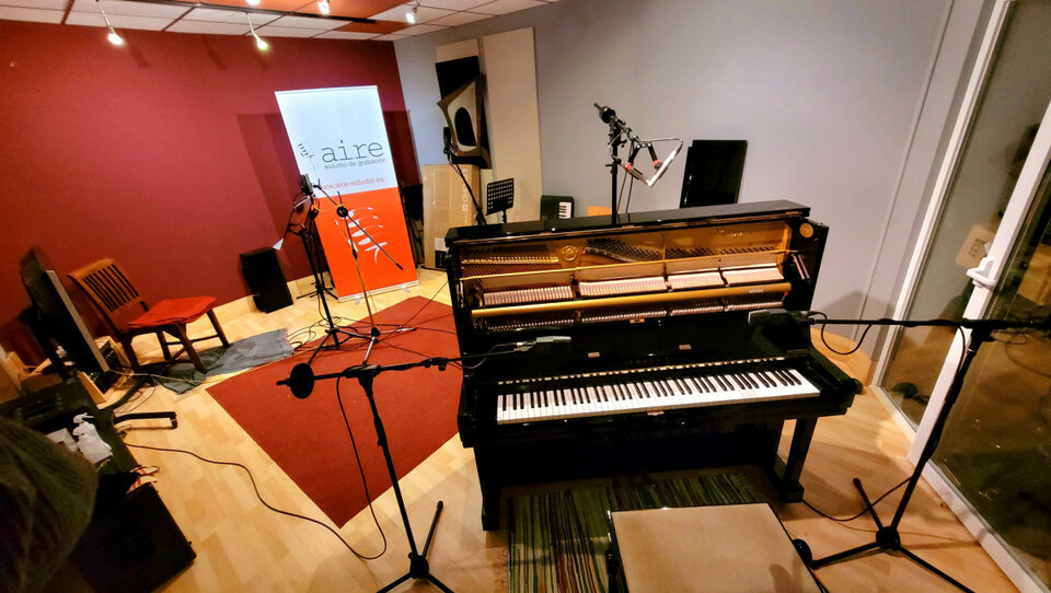 Grabación fin de semana para grupos de rock