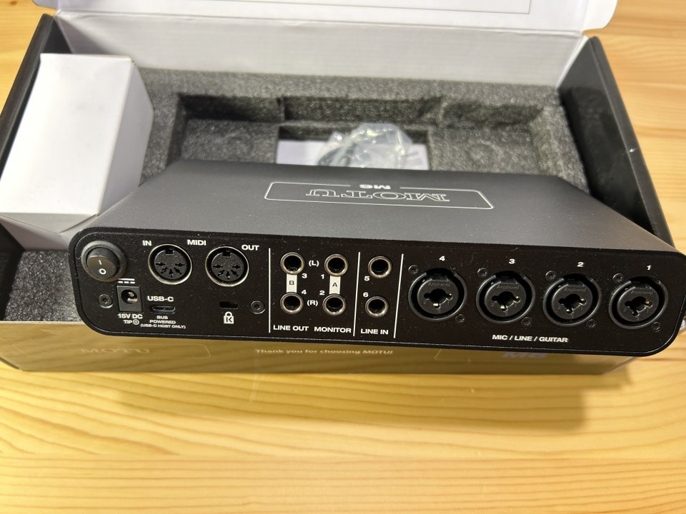 MOTU M6 Interface de Audio de segunda mano · Foto 6 de 6 · Madrid · 250 €