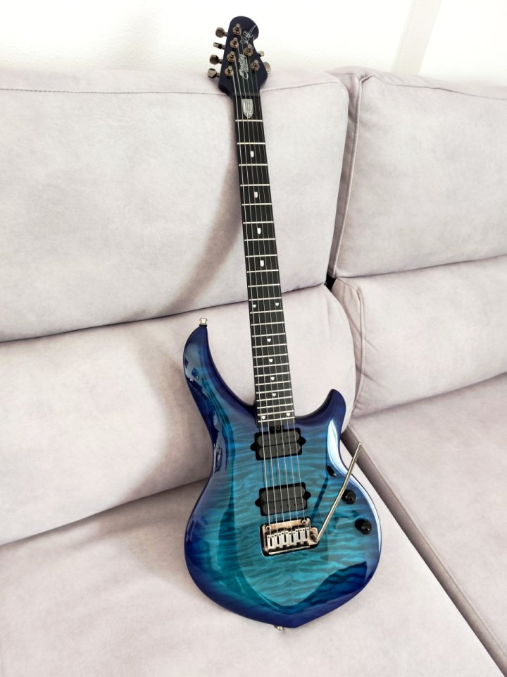 Sterling Majesty MAJ200X Quilted Maple, Cerulean Paradise con MEJORAS
