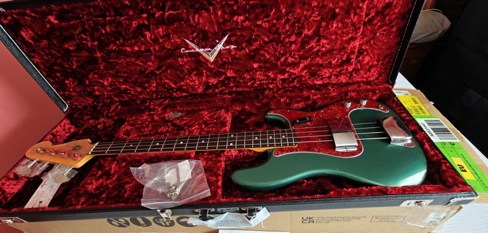 Fender Precision Custom Shop '66 Sherwood Green NUEVO de segunda mano · Foto 4 de 10 · Lugo · 5500 €