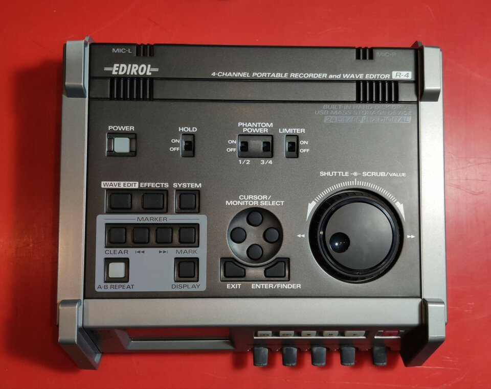 Grabadora profesional Edirol R-4