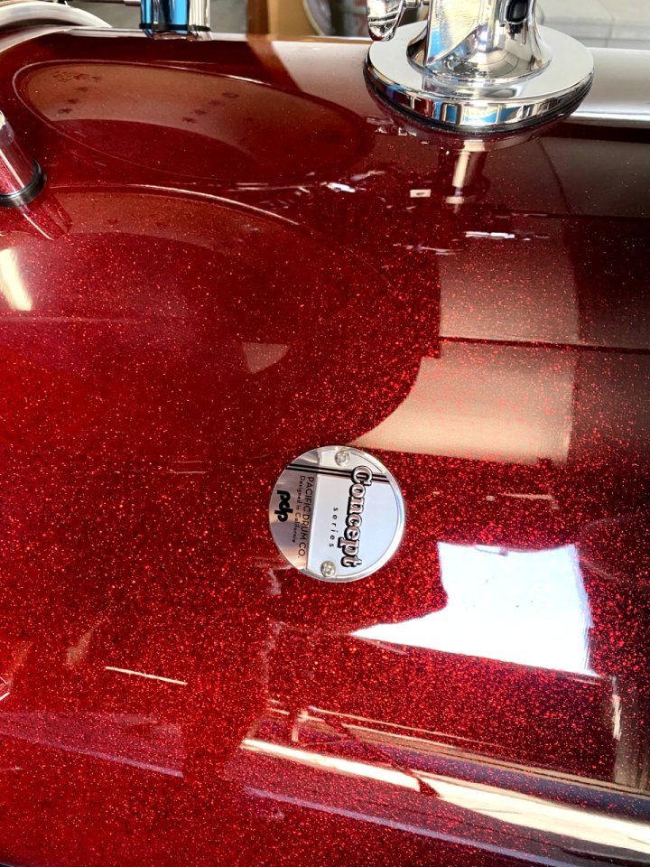 Batería DW PDP CM5 Red Black