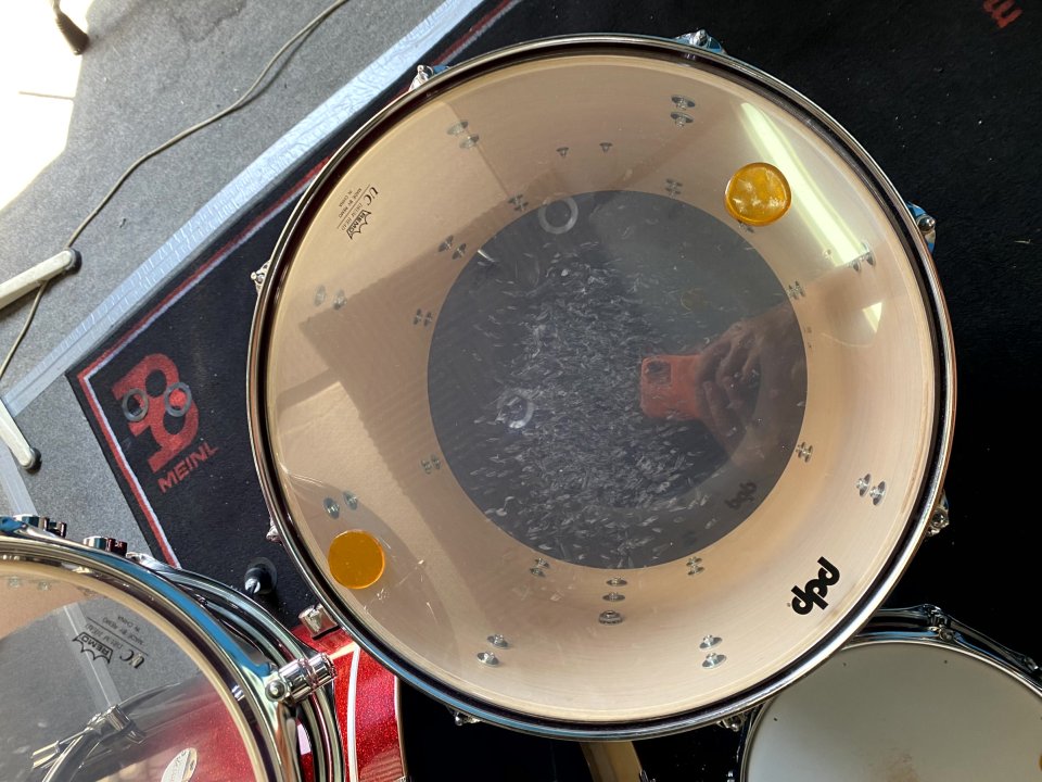 Batería DW PDP CM5 Red Black