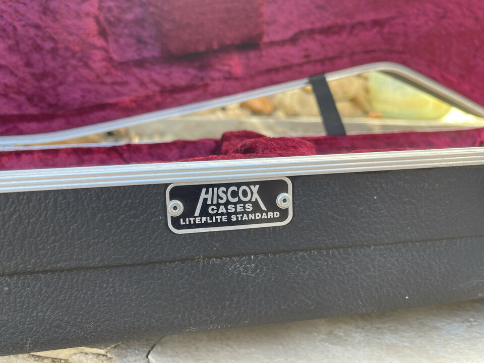Funda rígida hiscox guitarra acústica,envío incluido