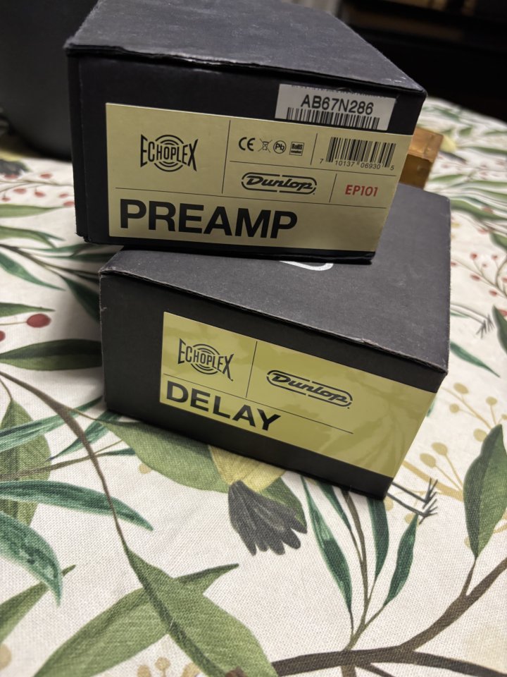 MXR Echoplex EP 101 y EP 103. Pedal Preamp y  Delay