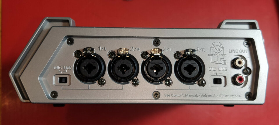 Grabadora profesional Edirol R-4