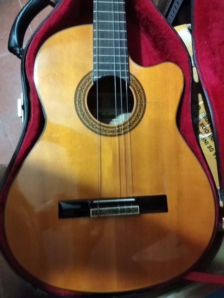 Guitarra Clásica Cutaway Amplificada de segunda mano · Foto 2 de 10 · Asturias · 350 €
